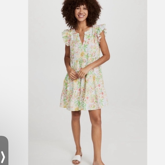 Roller Rabbit Dresses & Skirts - ROLLER RABBIT BARI PIPPA DRESS FLORAL PRINT SIZE MED